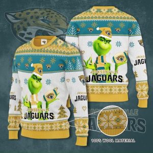 Grinch Jacksonville Jaguars D Ugly Christmas Sweater We Sell