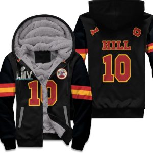 10 Tyreek Hill Kannas City 1 Inspired Style Unisex Fleece Hoodie