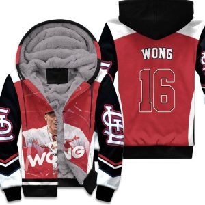 16 Kolten Wong St Louis Cardinals Unisex Fleece Hoodie