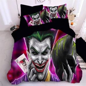 2019 Joker Arthur Fleck Clown #9 Duvet Cover Pillowcase Bedding Set BS2221