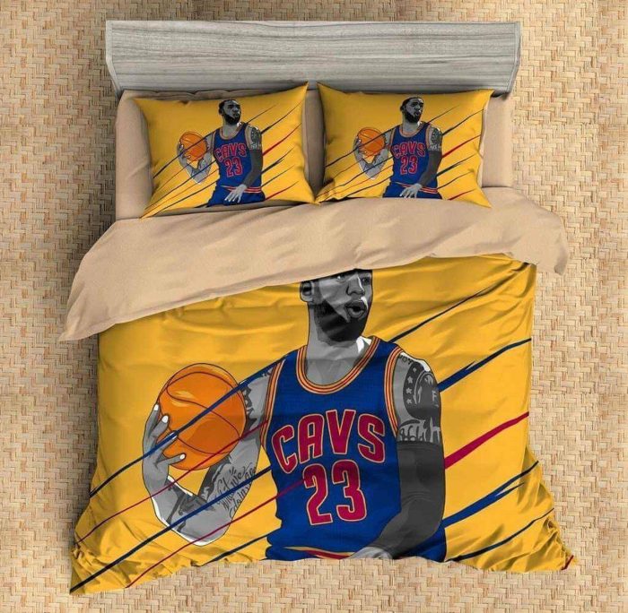 3D Lebron James Duvet Cover Bedding Set 5