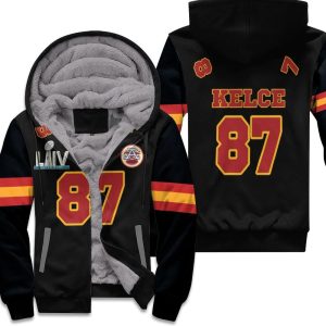 87 Travis Kelce Kannas City 1 Inspired Style Unisex Fleece Hoodie