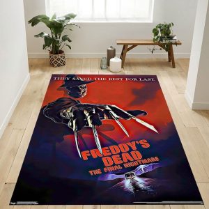 A Nightmare On Elm Street Freddy S Dead Area Rug For Gift Bedroom Rug Home Decor Floor Decor