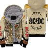 Acdc Angus Young Highway To Hell Unisex Fleece Hoodie