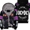 Acdc Never Forget Unisex Fleece Hoodie