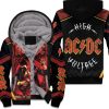 Acdc The Guitaron Tour Value City Arena 2008 Unisex Fleece Hoodie