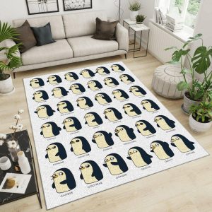 Adventure Time Area Rug - Home Decor - Bedroom Living Room Decor, Living Room Rugs, Floor Decor R2750