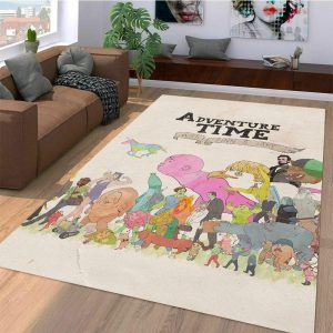 Adventure Time With Finn And Jake Area Rugs Living Room Carpet Floor Decor R2997
