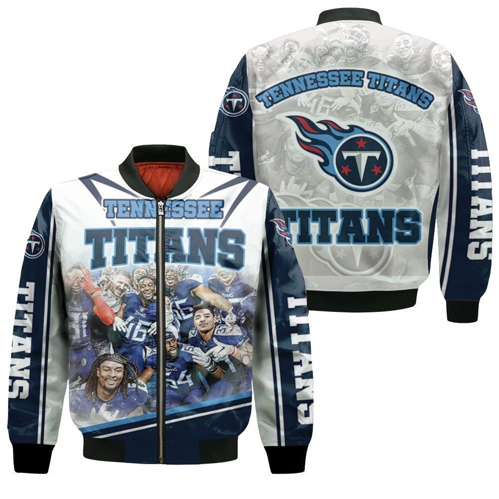 AFC South Division Super Bowl 2021 Tennessee Titans Bomber Jacket ...