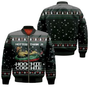 Alan Jackson Chattahoochee Hotter Than Hoochie Coochie Christmas 3D 3D Bomber Jacket BBJ1455