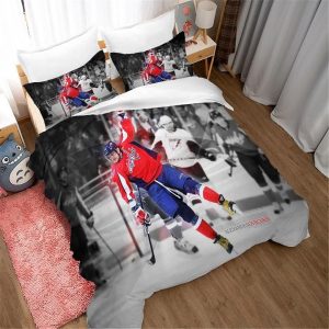 Alex Ovechkin Washington Capitals Hockey #6 Duvet Cover Pillowcase Bedding Set Home Bedroom Decor BS3268