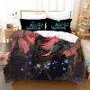 Alice in Wonderland #23 Duvet Cover Pillowcase Bedding Set Home Bedroom Decor