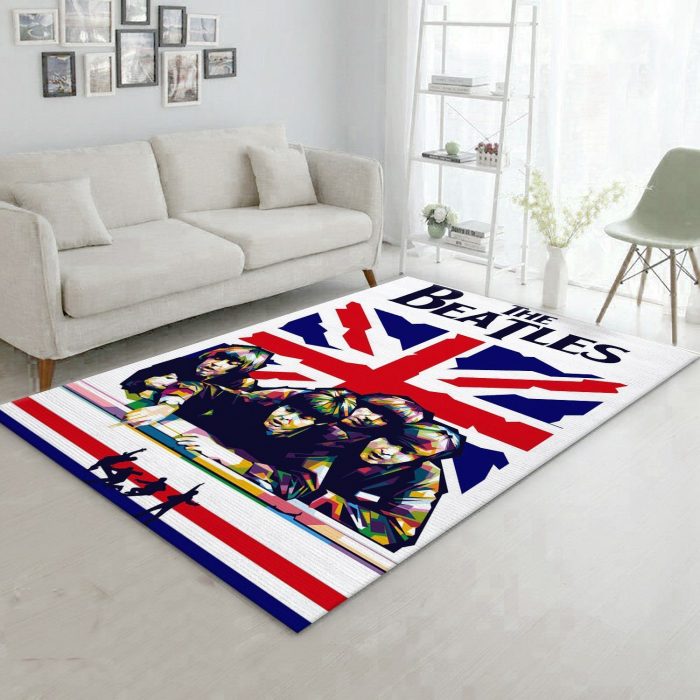 Amazing The Beatles Popart Rug Living Room Rug Us Decor