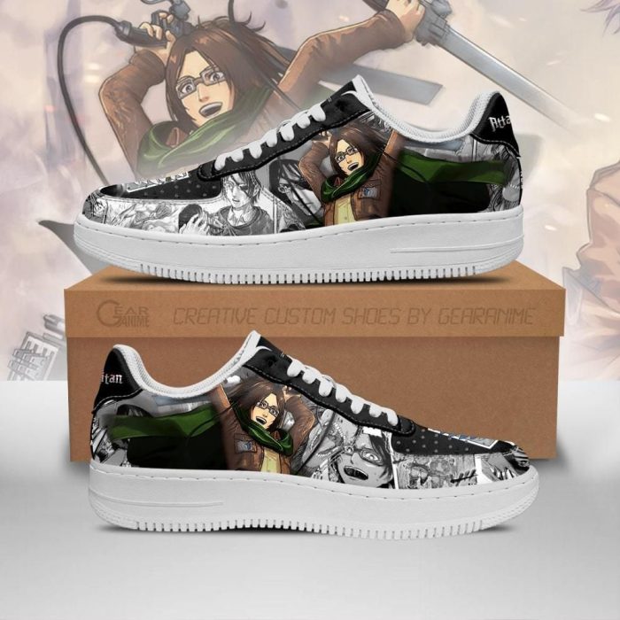 Aot Zoe Hange Air Force Sneakers Attack On Titan Anime Manga Shoes