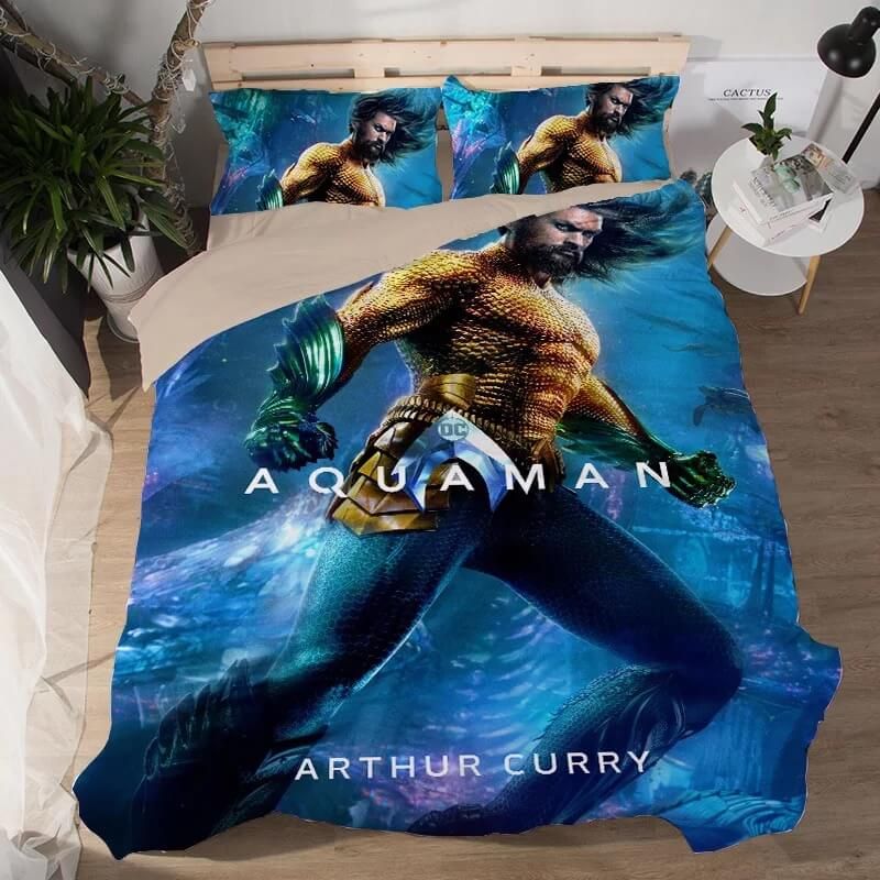 Aquaman-4-Duvet-Cover-Pillowcase-Bedding-Set Aquaman #4 Duvet Cover Pillowcase Bedding Set
