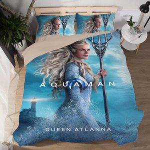 Aquaman Queen Atlanna #2 Duvet Cover Pillowcase Bedding Set BS2186