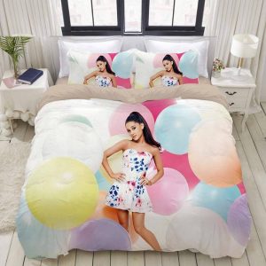 Ariana Grande #3 Duvet Cover Pillowcase Bedding Set Home Bedroom Decor BS0156