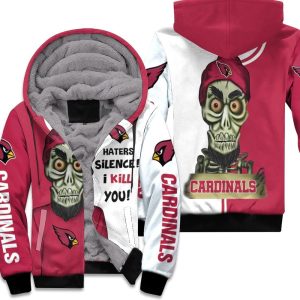 Arizona Cardinals Haters I Kill You 3D Unisex Fleece Hoodie