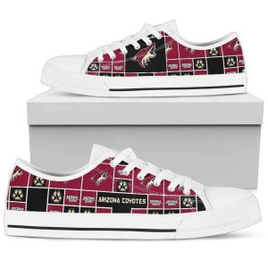 Arizona Coyotes NHL Hockey 1 Low Top Sneakers Low Top Shoes