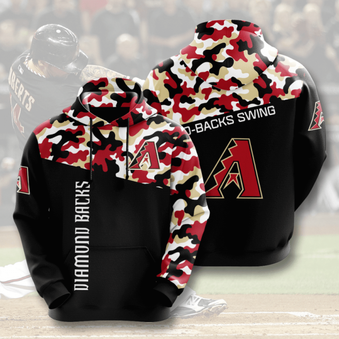 Arizona Diamondbacks 3D Hoodie