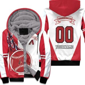 Arizona Diamondbacks 3D Personalized Unisex Fleece Hoodie