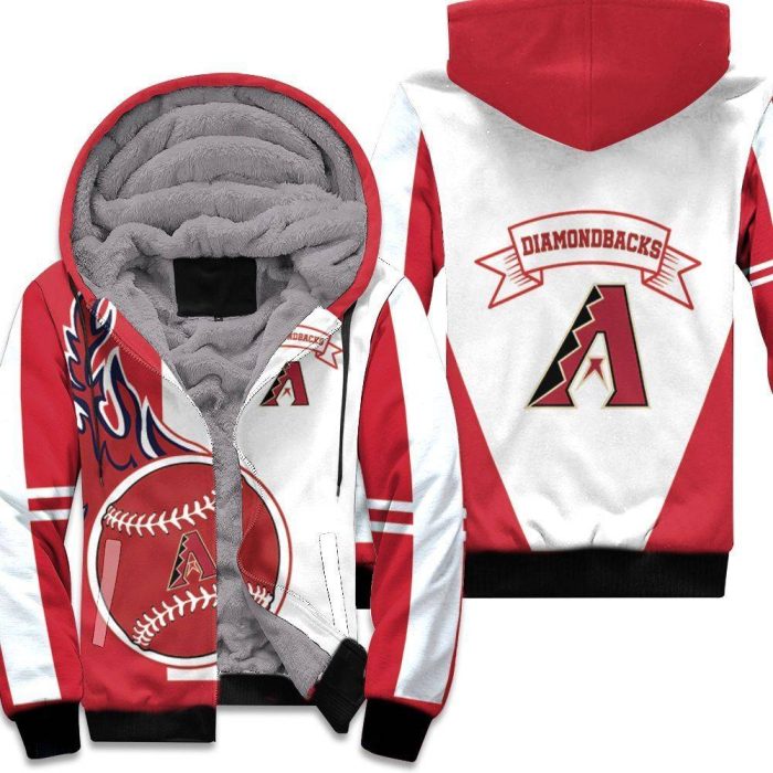 Arizona Diamondbacks 3D Unisex Fleece Hoodie