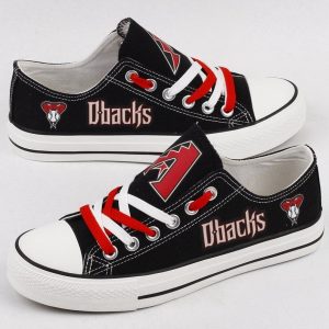 Arizona Diamondbacks MLB Baseball 1 Gift For Fans Low Top Custom Canvas Shoes