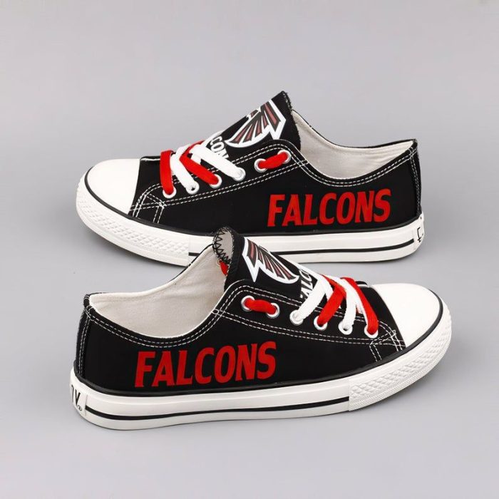 Atlanta Falcons NFL Football 2 Gift For Fans Low Top Custom Canvas Shoes