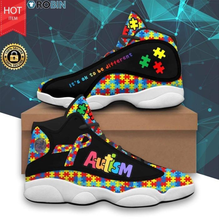 Autism Awareness Jordan 13 Shoes