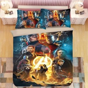 Avengers Infinity War #16 Duvet Cover Pillowcase Bedding Set Home Decor BS0725
