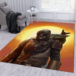 Baby Yoda Ver6 Rug Bedroom Rug