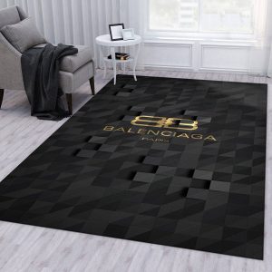 Balenciaga Area Rug For Christmas Fashion Brand Rug Bedroom Rug Home Decor Floor Decor