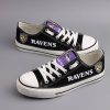 Baltimore Ravens NFL Football  4 Gift For Fans Low Top Custom Canvas Shoes