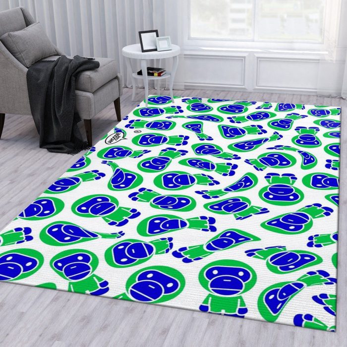 Bape Area Rug Bedroom Rug Family