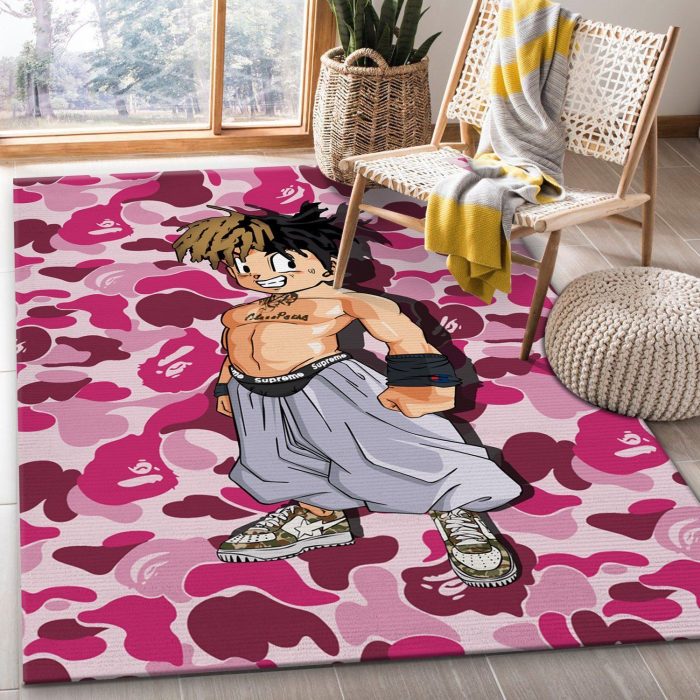 Bape Area Rug For Christmas Fashion Brand Rug Living Room Rug Family