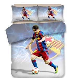Barcelona Cristiano Ronaldo Messi 10 Football Club #9 Duvet Cover Pillowcase Bedding Set Home Decor BS3025