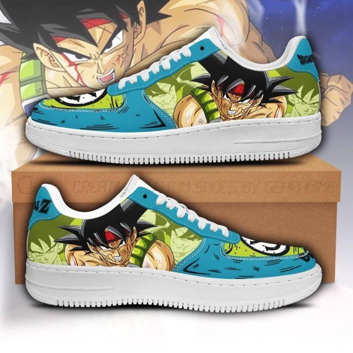 Bardock Nike Air Force Shoes Unique Dragon Ball Anime Custom Sneakers