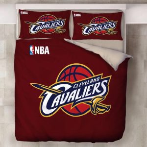 Basketball Cleveland Cavaliers Duvet Cover Bedding Set Pillowcase BS1740