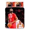 Basketball Houston Rockets James Harden 13 Basketball #10 Duvet Cover Pillowcase Bedding Set Home Bedroom Decor