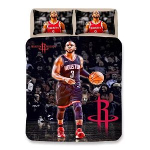 Basketball Houston Rockets James Harden 15 Basketball #17 Duvet Cover Pillowcase Bedding Set Home Bedroom Decor BS2213
