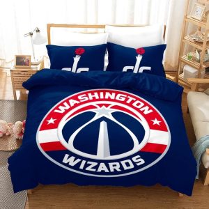 Basketball Washington Wizards Basketball #16 Duvet Cover Pillowcase Bedding Set Home Bedroom Decor
