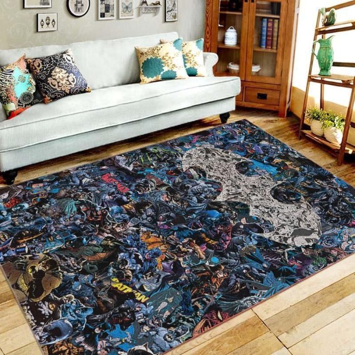 Batman Area Rug - Home Decor - Bedroom Living Room Decor