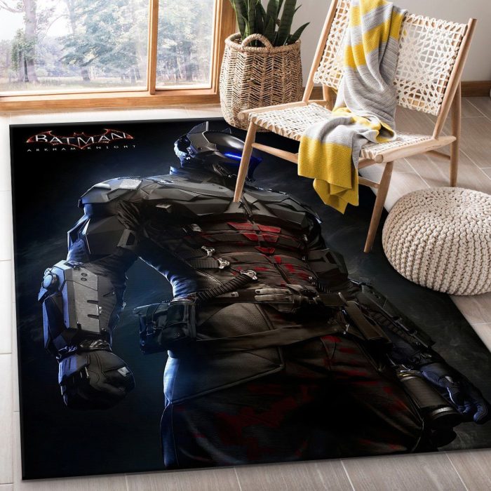 Batman Arkham Knight Gaming Collection Area Rugs Living Room Carpet Floor Decor