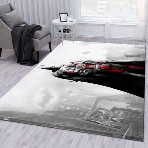 Batman Ft Harley Quinn Movie Area Rug Bedroom Rug