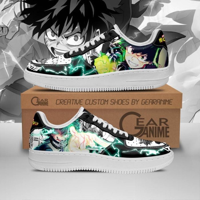 Boku No Hero Academia Izuku Midoriya Anime Shoes Custom