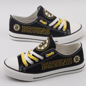 Boston Bruins NHL Hockey 1 Gift For Fans Low Top Custom Canvas Shoes