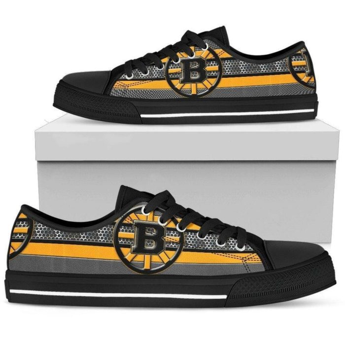 Boston Bruins NHL Hockey 13 Low Top Sneakers Low Top Shoes