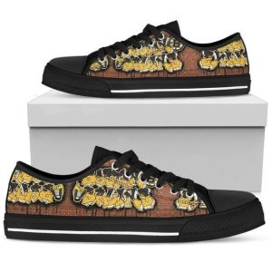 Boston Bruins Nhl Hockey 8 Low Top Sneakers Low Top Shoes