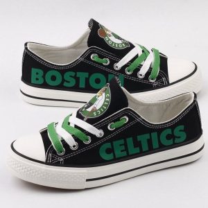Boston Celtics NBA Basketball Gift For Fans Low Top Custom Canvas Shoes
