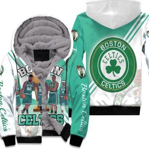 Boston Celtics World Champions Artwork Unisex Fleece Hoodie